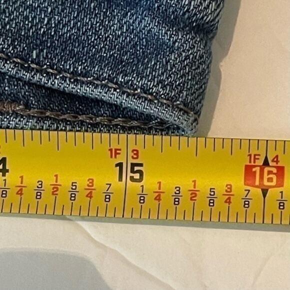 Joe’s Jeans Low Rise Rocker Fit Boho Distressed Flare Jeans - Picture 11 of 11